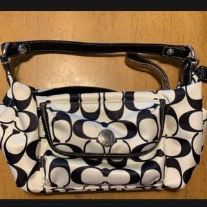 Coach Mini Sateen Handbag